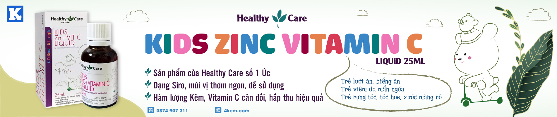 Kids Zinc Vitamin C